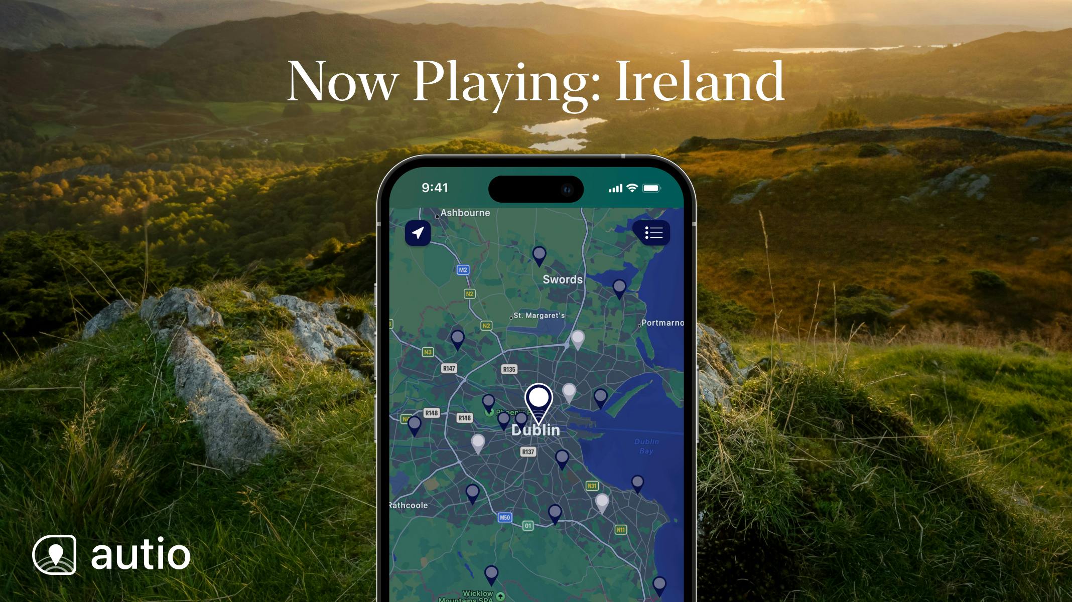 Location-based Travel App, Autio, Announces International Expansion Into Ireland With JetBlue